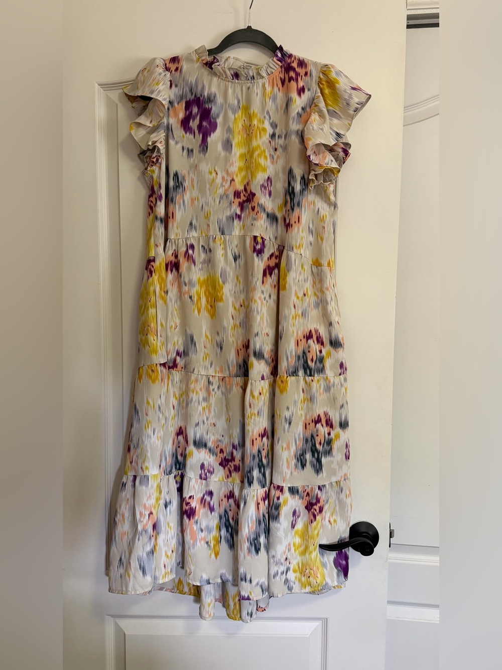 Pinch Floral Tiered Maxi Dress - Size L